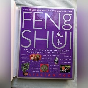 Feng Shui The Illustrated Encyclopedia 1999 Barnes & Noble Hardback Book R-1